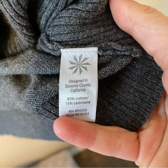 Athleta Women's Kitta Tunic Sweater Cashmere Cotton Size Small - Picture 5 of 6